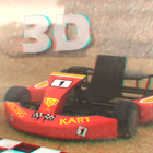 Racing Kart 3D-icoon