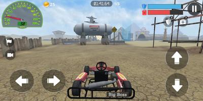Racing Kart 3D capture d'écran 3
