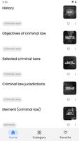 3 Schermata Criminal Law Book