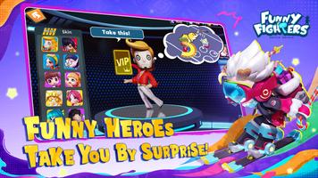 Funny Fighters: Battle Royale screenshot 1