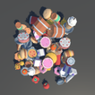 Match 3D Food icon