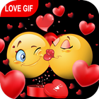 WASticker Love Rose Emoji GIF biểu tượng