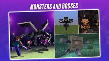500 Mobs Mod in Minecraft 2024 تصوير الشاشة 1