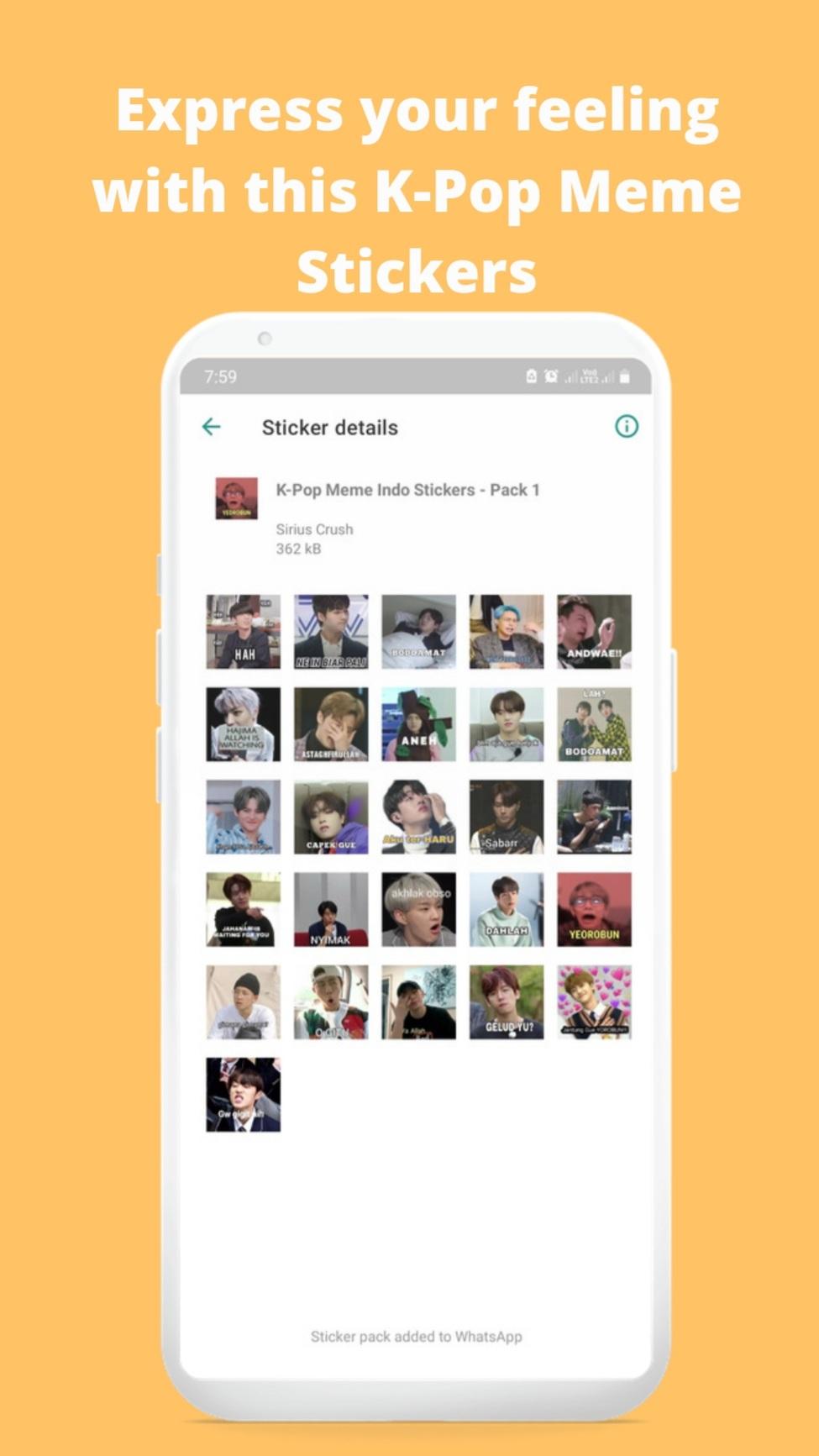 Android용 Sticker Meme Lucu Indo 2021 for WhatsApp APK 다운로드