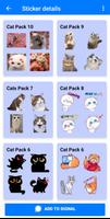 Funny Cat Memes Stickers for Signal Messenger imagem de tela 2