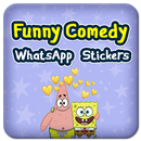 APK Funny Comedy Stickers for WhatsApp