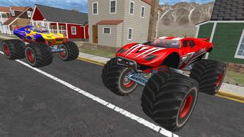 Real Monster Truck Cop Chase اسکرین شاٹ 1