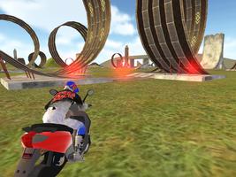 simulator permainan balap sepeda motor freestyle screenshot 1