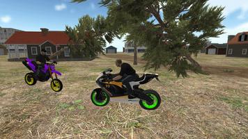 Motorcycle Racing Star Game Cartaz