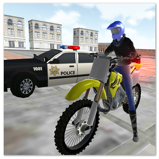 越野摩托車賽車警察遊戲