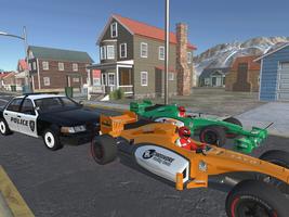 Course de Formula Car: Police Chase Escape capture d'écran 3