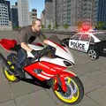 バイクドライビング:警察の追跡