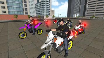 Bike Driving: Police Chase poster