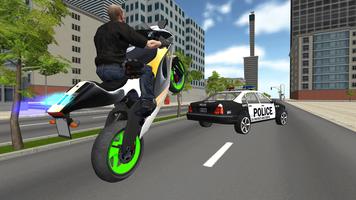 バイクドライビング：警察の追跡 スクリーンショット 1