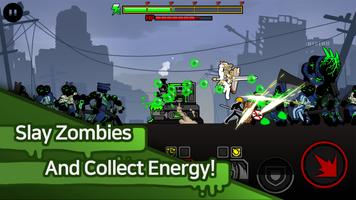 StickMan Zombie Defense Affiche