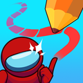 Draw Imposter: Rope Rescue Them!