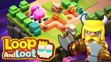 Loop & Loot™: Merge RPG-poster