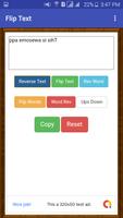 برنامه‌نما Flip words - Text Stylish Tool عکس از صفحه
