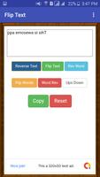 Flip words - Text Stylish Tool स्क्रीनशॉट 2