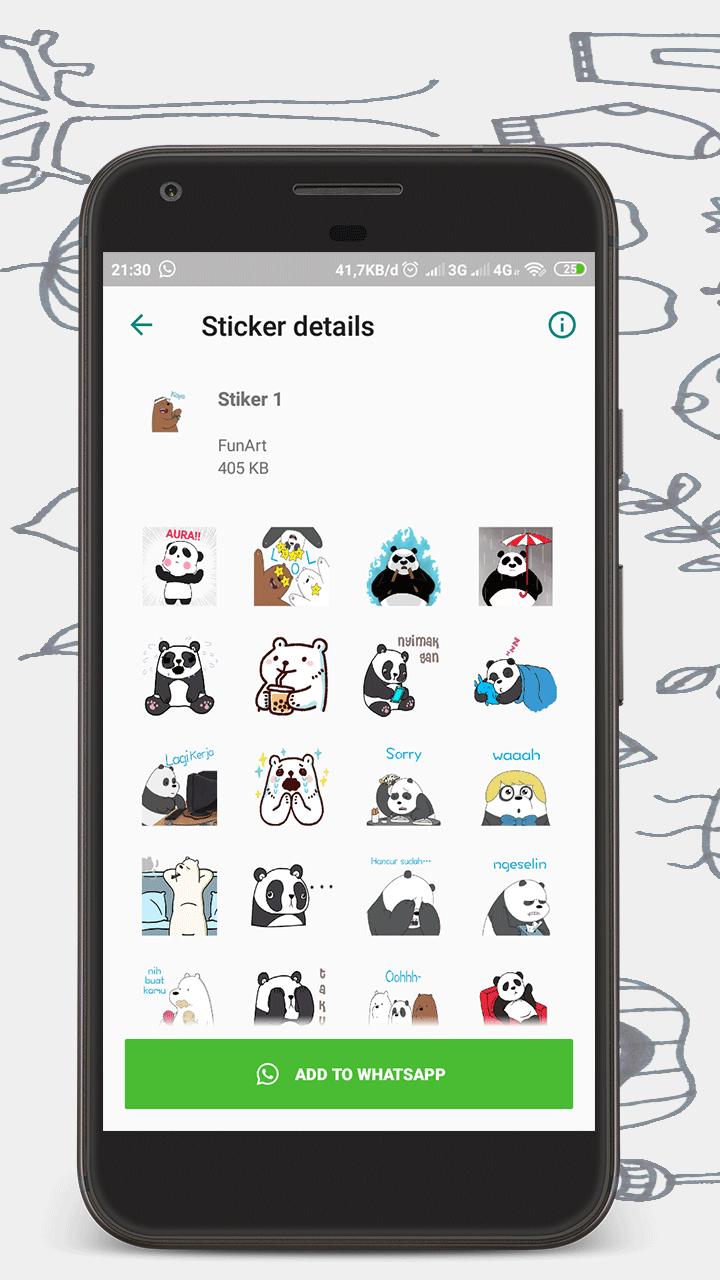 Wasticker Bears Cute Sticker For Whatapp For Android Apk Download