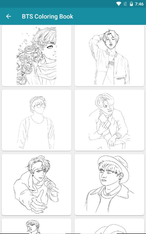 Download Bts Coloring Book For Android Apk Download