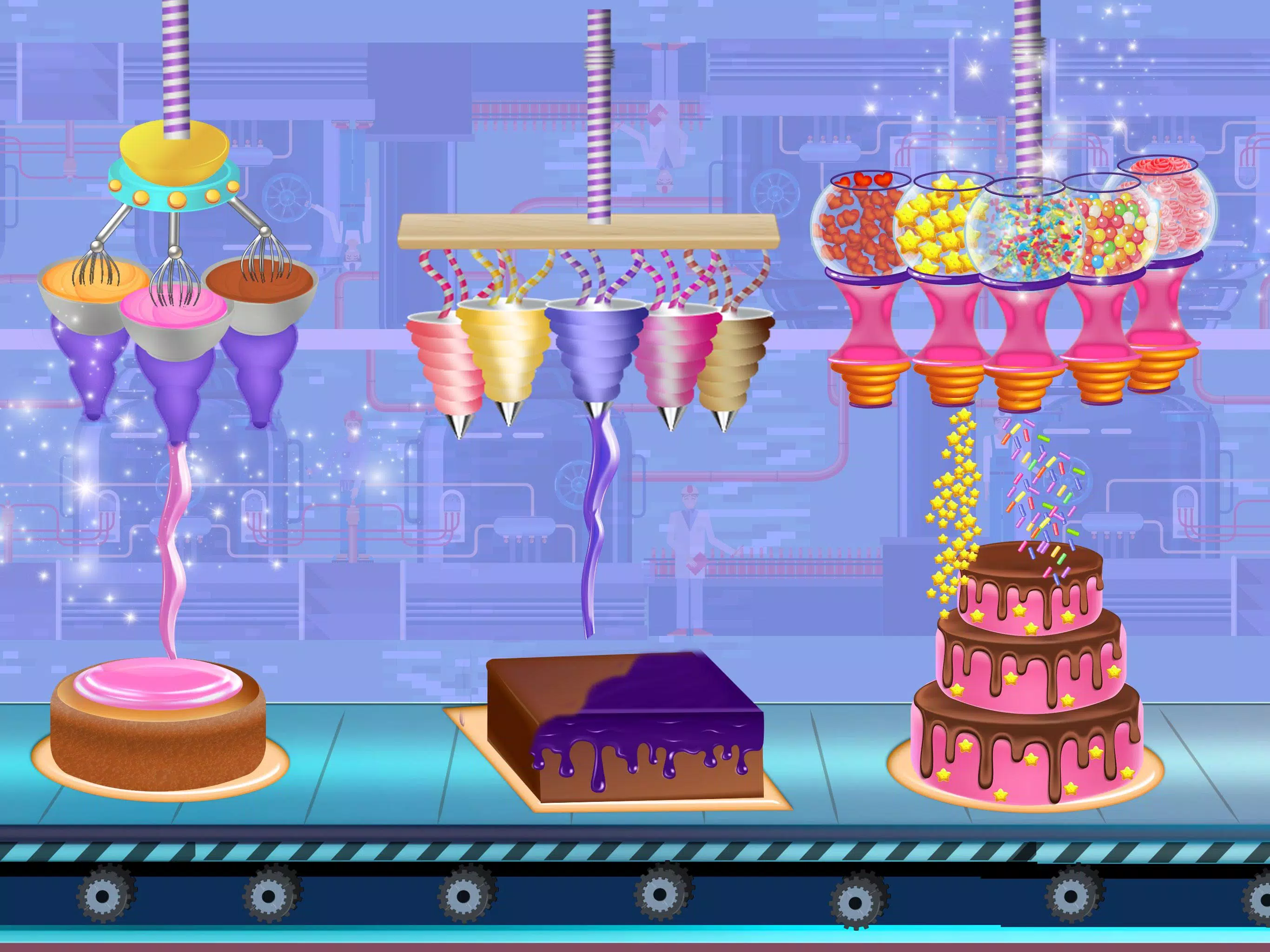 Chocolate Wedding Cake Factory :Dessert Maker Game para Android