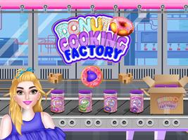 Donuts Cooking Factory: Baking poster