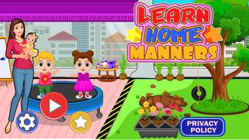 Learn Home Manners poster