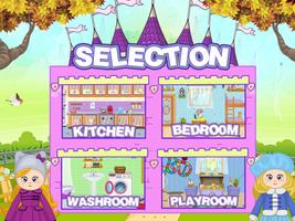 Pretend Play Doll House تصوير الشاشة 1