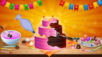 Sweet Cake Maker Cooking Games poster