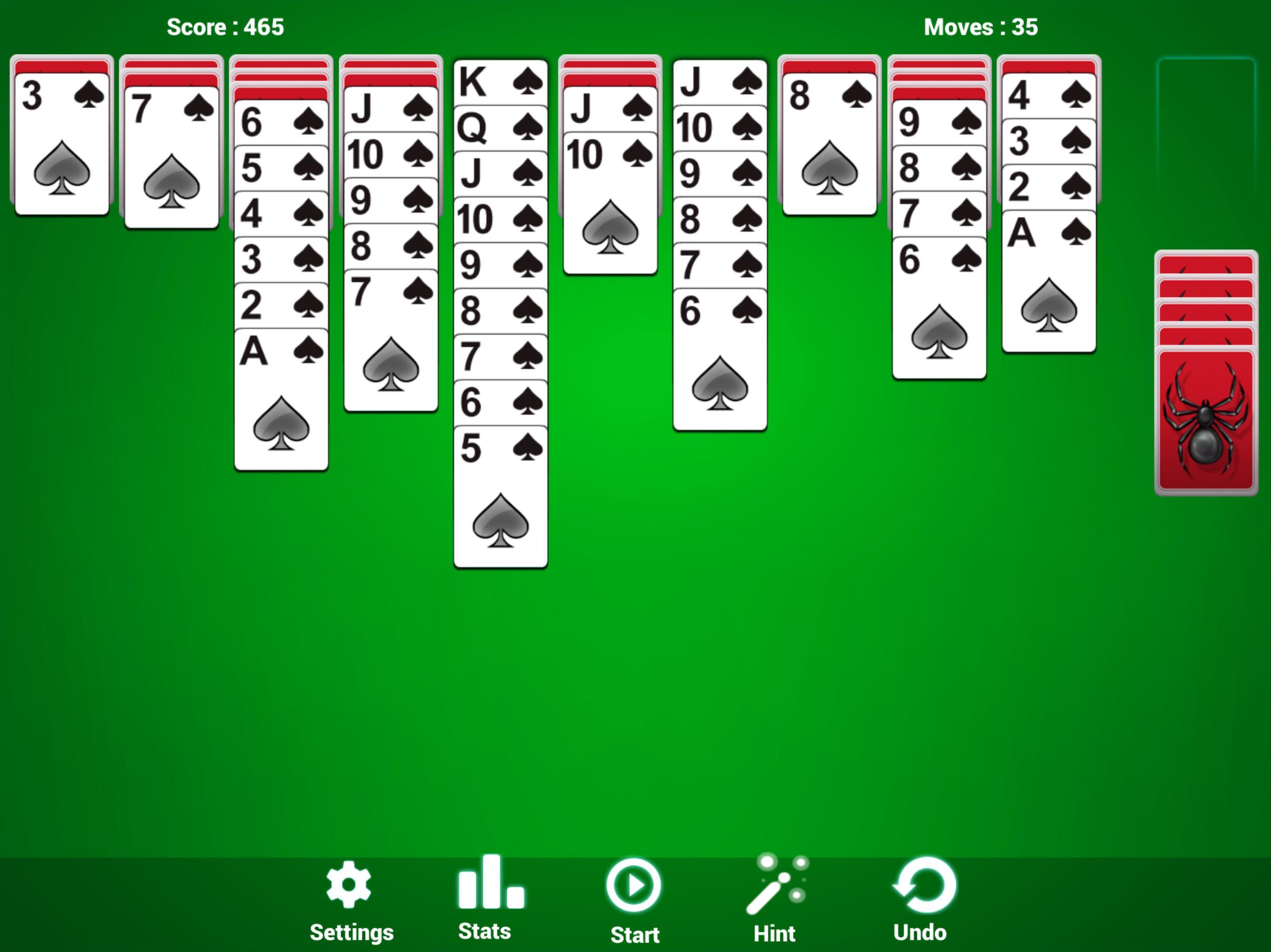 Spider Solitaire Classic Free Offline Card Game Apk For Android Download