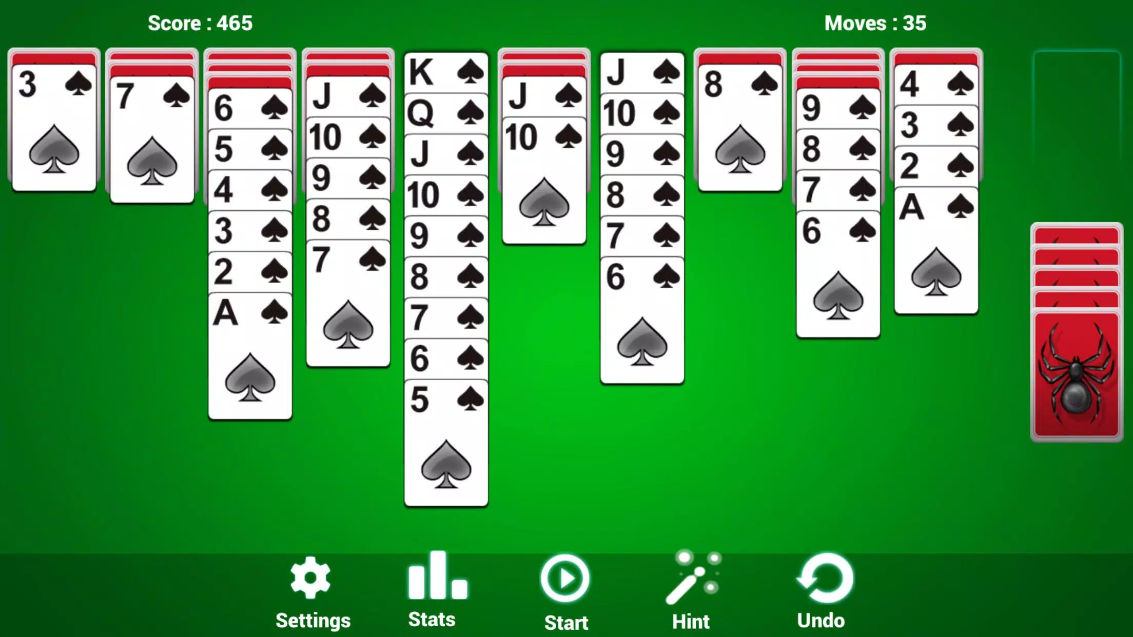 Spider Solitaire Card Classic APK للاندرويد تنزيل