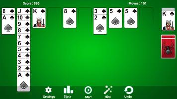 برنامه‌نما Spider Solitaire Card Classic عکس از صفحه