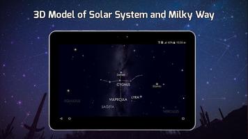 1 Schermata Stella Carta geografica 3D, Notte Cielo Carta geo