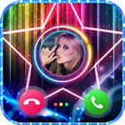 Funny Call Flash & Color Call Screen أيقونة
