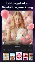 Video Maker mit Musik, Foto Plakat