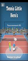 Tennis Little Heros 3D Game Affiche