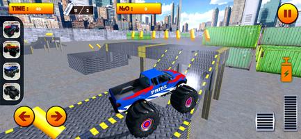 Monster Truck Stunts 3D الملصق