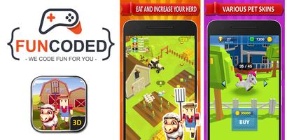 Crowd City 3D - Pets Town الملصق