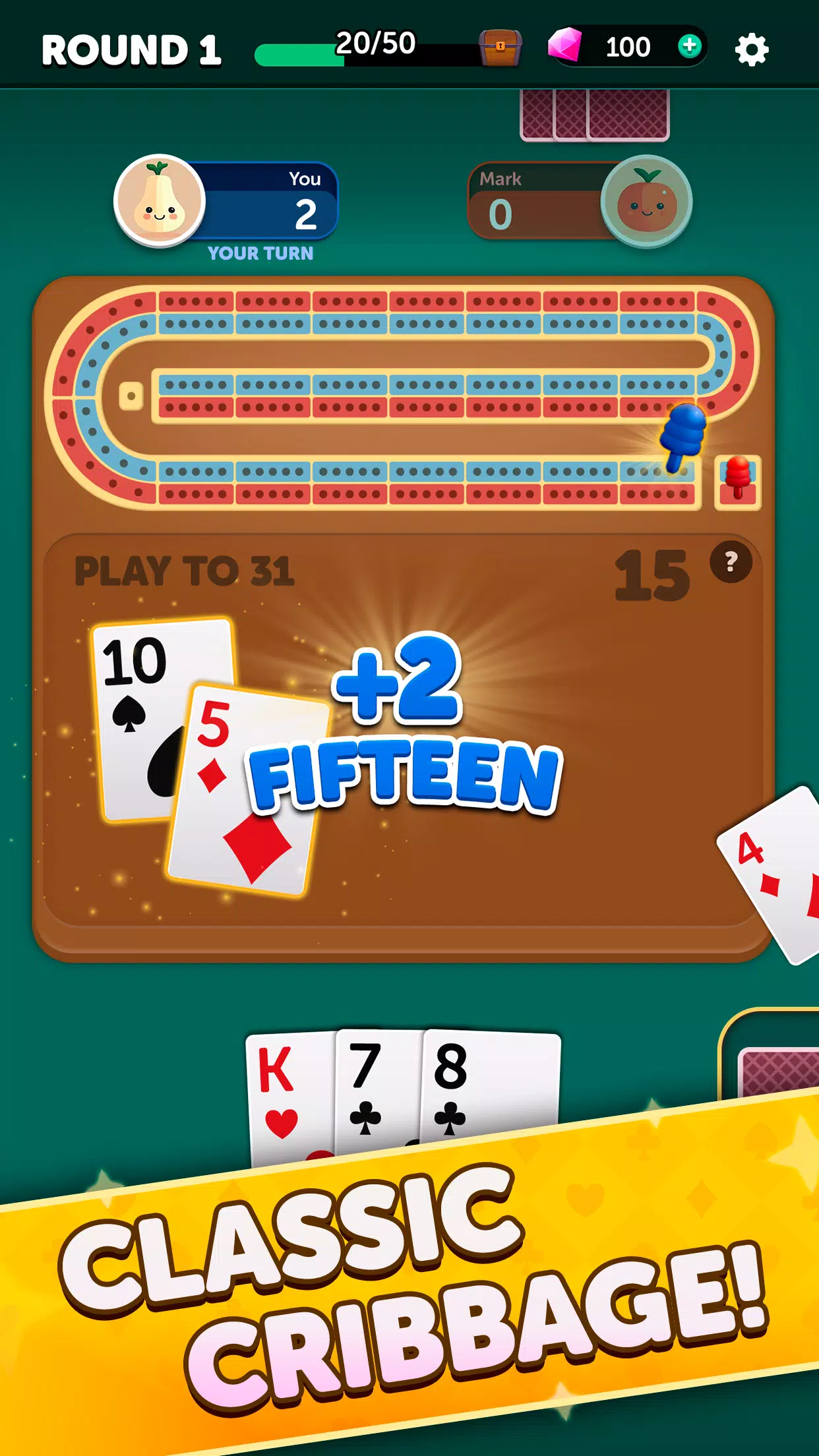 Cribbage Classic – Card Game