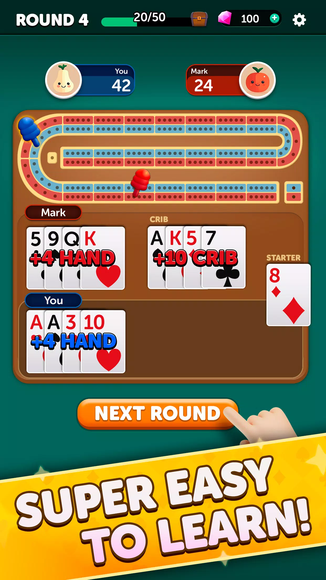Cribbage Classic – Card Game