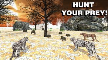 Leopard Family Simulator Affiche