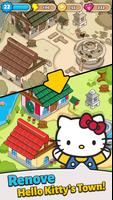 Hello Kitty - Merge Town Cartaz
