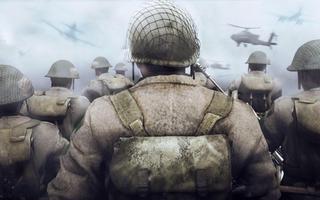Call of Battlefield WW2 Survival Duty poster