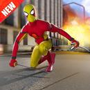 Super Spider Boy Superhero Fighting Robot War APK