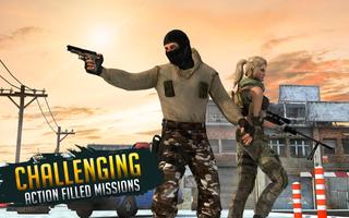 Frontline FPS Battlegrounds Epic Fire War V2 Ekran Görüntüsü 1