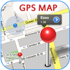 الباحث عن اتجاه خريطة GPS أيقونة
