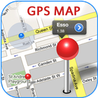 GPS地图导航搜索 图标