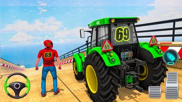 Mega Ramp Tractor Stunt Game syot layar 3