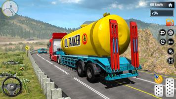 Offroad Oil Tanker 3D Game Affiche